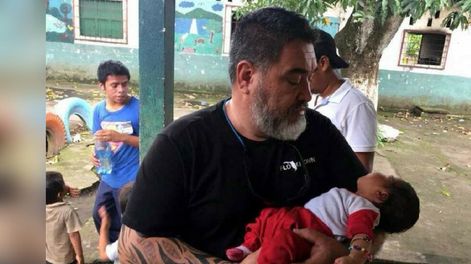 Claudio, el mendocino que ayuda a víctimas del volcán en Guatemala