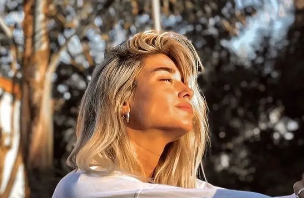La novia de Hernán Crespo es emprendedora.