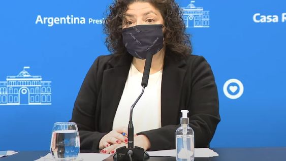 La titular de la cartera sanitaria nacional, explicó que el avance de la vacunación contra el coronavirus en niños y adolescentes es importante para avanzar hacia una nueva normalidad.