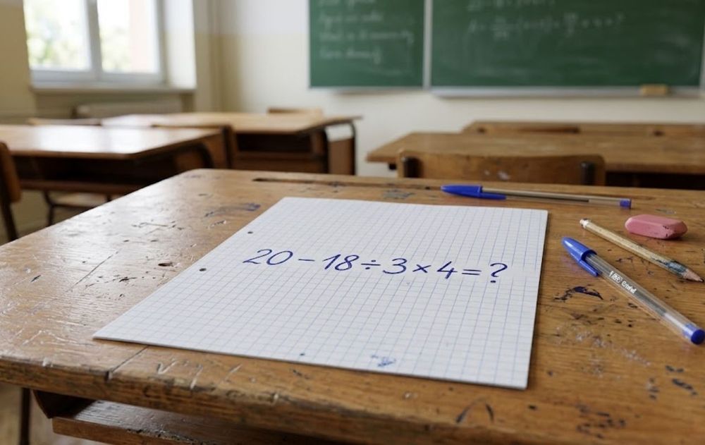 La principal trampa consiste en olvidar que la multiplicación y la división comparten el mismo nivel de prioridad.