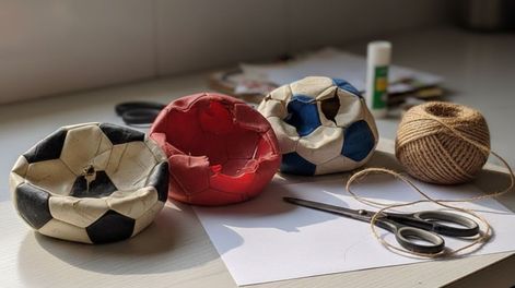 No las descartes: recicla las pelotas pinchadas y convertilas en esta maravillosa idea para decorar