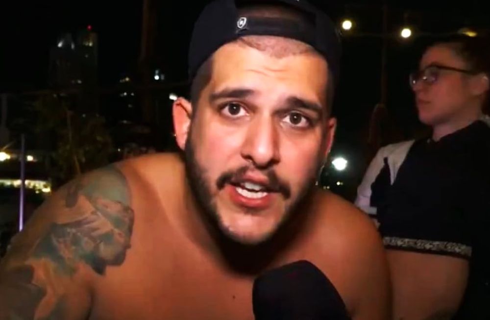 Pedro Certezas, el hincha de Botafogo que palpita la final de la Libertadores en Buenos Aires.