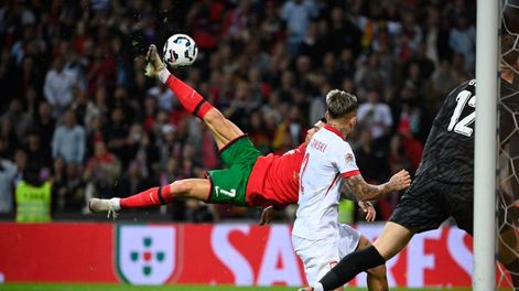 Los Andes | Cristiano está vigente, y anotó un doblete para su selección. /Foto: web