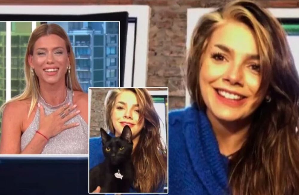 Nicole Neumann frenó una nota con Natalie Pérez para hablar de su gatito