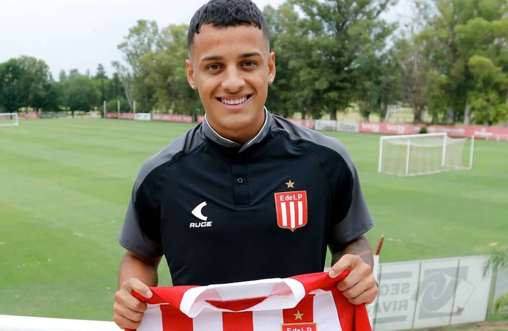 Tiago Palacios, jugador de Estudiantes de La Plata (Prensa)