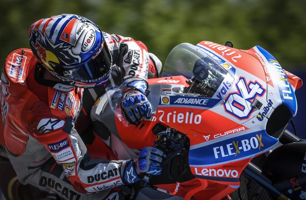 MotoGP: Dovizioso se quedó con la pole en República Checa