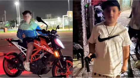 Las polémicas fotos con las que despidieron a Uriel Alejandro Giménez.