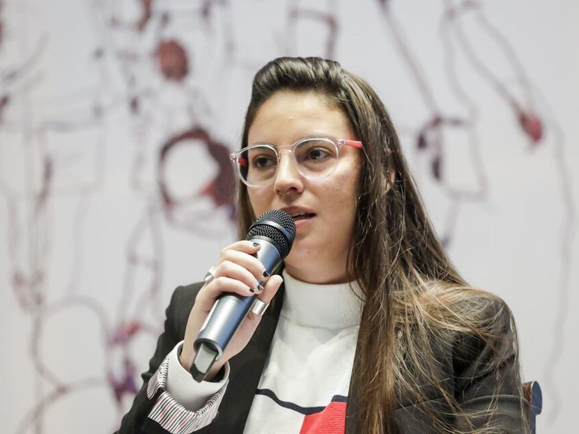 Ayelén Mazzina asumió como ministra en octubre de 2022 tras la renuncia de Elizabeth Gómez Alcorta.