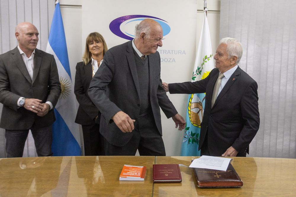 El foro que se hará en Mendoza marcará el debut de Juan Carlos Jaliff como integrante del Consejo de la Magistratura, en reemplazo de Marcelo DAgostino.&nbsp; Su presidente, Julio Gómez, ni siquiera aparece en la lista de expositores. Foto: Prensa del Poder Judicial.