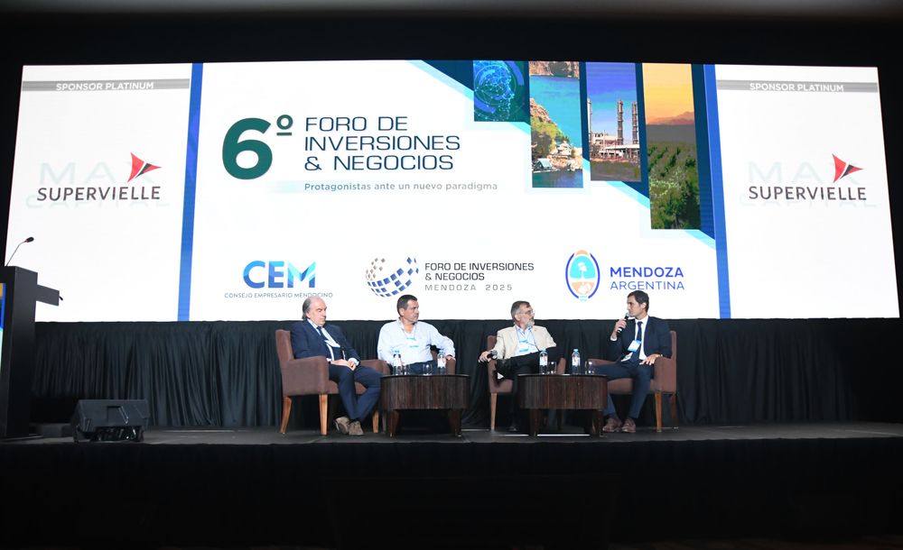 Comienza el 6to Foro de Inversiones y Negocios de Mendoza.&nbsp;