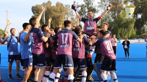 Mendoza manda: los varones también dijeron campeón en hockey sobre césped