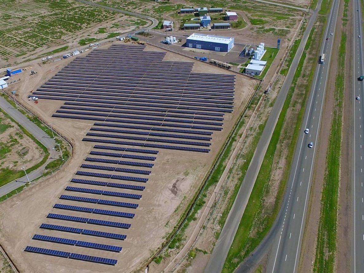 Parque de Servicios e Industrias Palmira (PASIP) de San Martín (Prensa Gobierno de Mendoza)