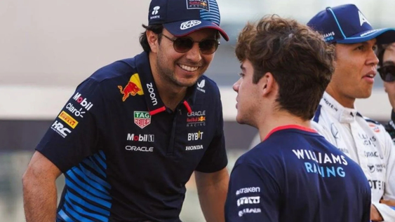 Franco Colapinto celebró el regreso de Checo Pérez a la F1