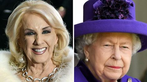 Mirtha Legrand habló de la muerte de la reina Isabel II.