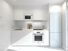 la cocina blanca total esta perdiendo fuerza: el cambio silencioso que empieza a verse en las casas modernas