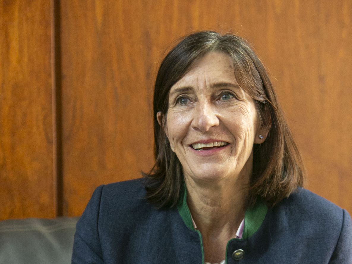 Ulrike Lamlé vive hace dos años en el país, porque es esposa del embajador de Alemania en Argentina, Dieter Lamlé, pero también médica y tiene una fundación que opera a niños con labio leporino de bajos recursos en todo el mundo