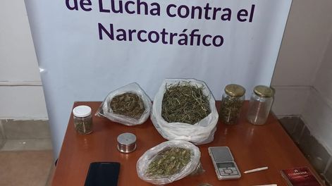 Parte de todo lo incautado en el procedimiento. /Gentileza