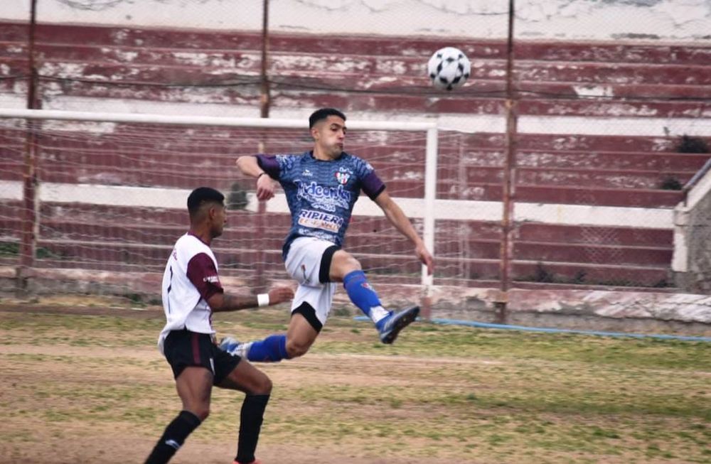 El Granate y el Tricolor empataron 1 a 1 en el Jardín del Bajo. / Gentileza Prensa Guaymallén.
