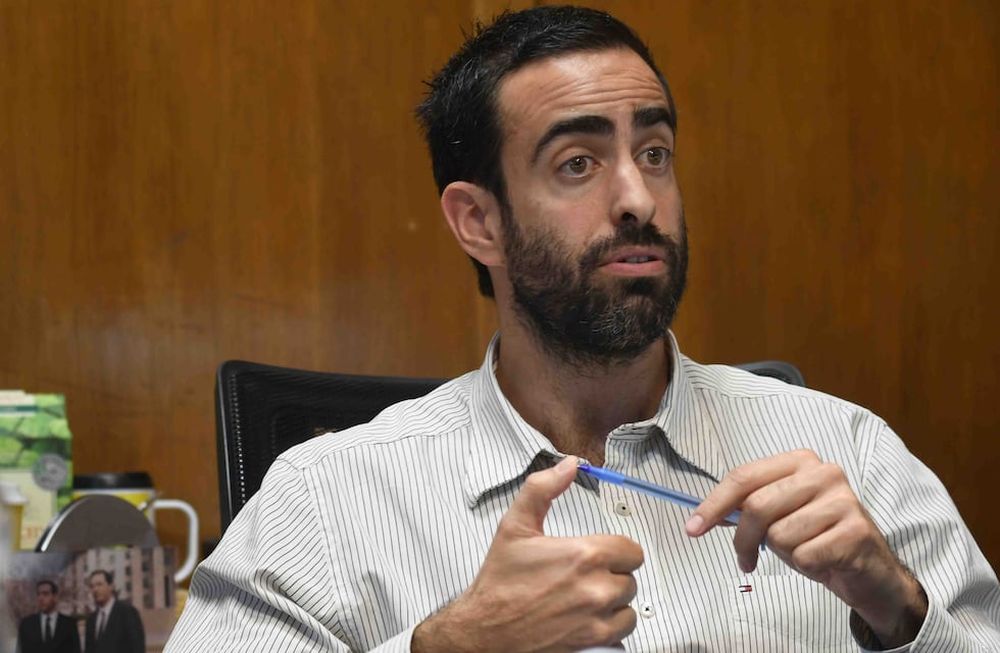 Víctor Fayad, ministro de Hacienda de la provincia de Mendoza.