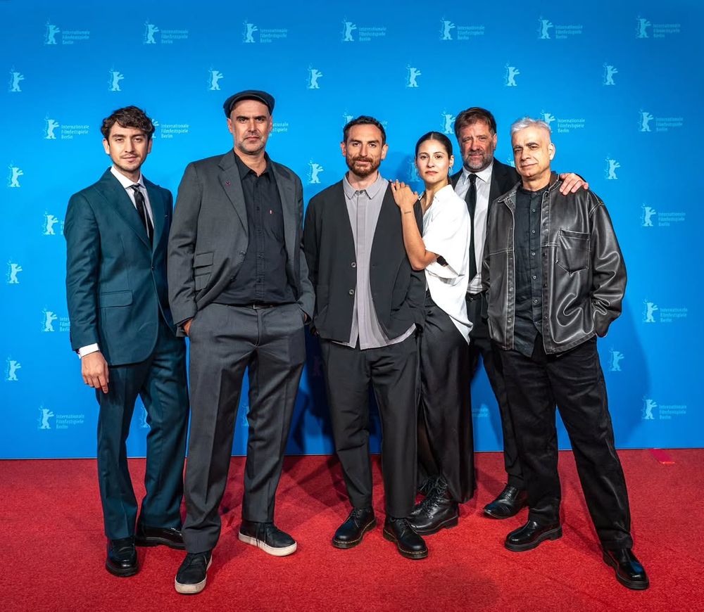 El equipo de la película Hangar Rojo en su estreno mundial en la Berlinale.&nbsp; &nbsp;