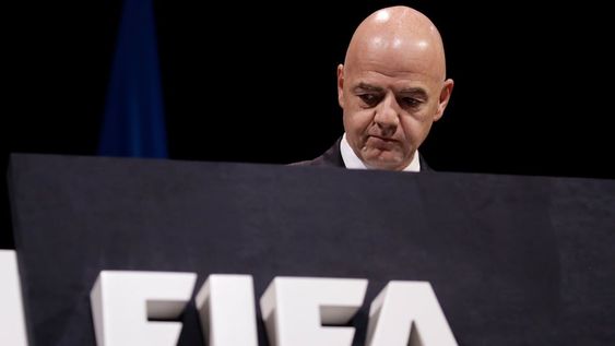 ARCHIVO - El presidente de la FIFA Gianni Infantino previo al inicio del Congreso de la FIFA, el miércoles 5 junio de 2019. (AP Foto/Alessandra Tarantino)