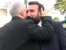 El saludo de la paz: Oneto y Burlando se reconciliaron en vivo tras su pelea durante el juicio por Maradona