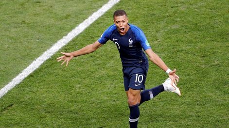 Mbappé es el segundo jugador más joven en marcar gol en una final