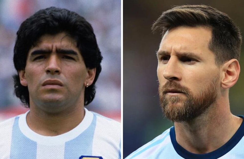 Una teoría unió a Maradona con Messi y da esperanzas para Qatar 2022.