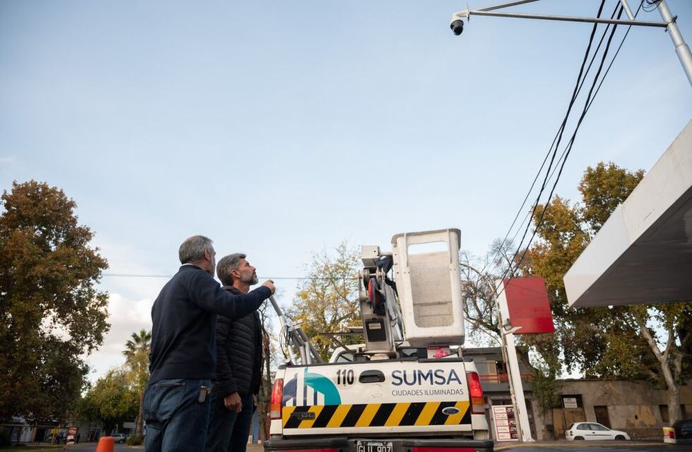 La Ciudad suma nuevas cámaras de seguridad en el departamento