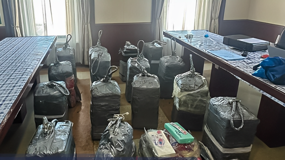 Encontraron más de 480 kilos de cocaína en un buque proveniente de Emiratos Árabes.