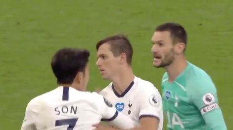Después del partido los jugadores explicaron la situación.
