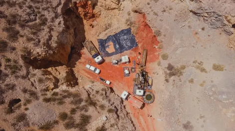 La mina Hualilán en San Juan frena la producción para construir su propia planta de procesamiento del mineral. Foto: Diario de Cuyo