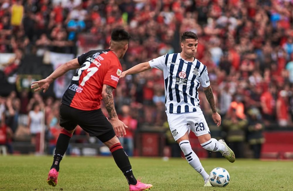 Benavídez, al igual que sus compañeros, no tuvieron un primer tiempo destacado (Foto: Prensa Talleres).