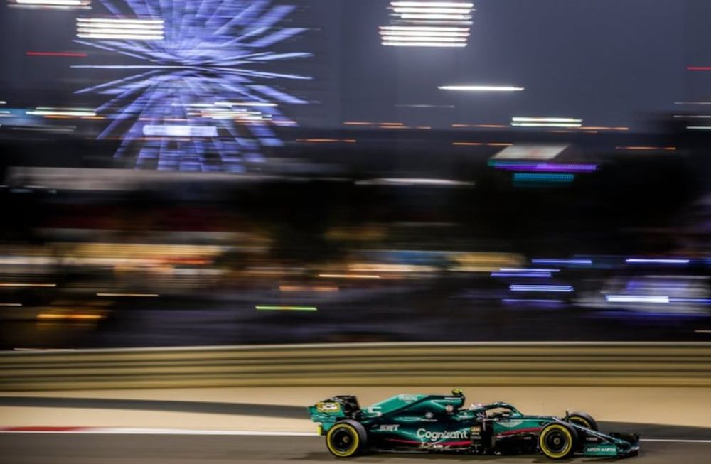 Vettel, enojado luego de la clasificación en Bahréin