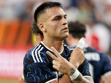 Lautaro Martínez, goleador de la Selección Argentina