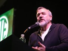 Rodolfo Aguiar, secretario general de ATE Nacional. - Gentileza