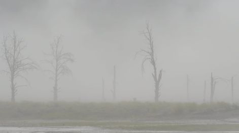 Zonda en Potrerillos - Foto: Ignacio Blanco / Los Andes.