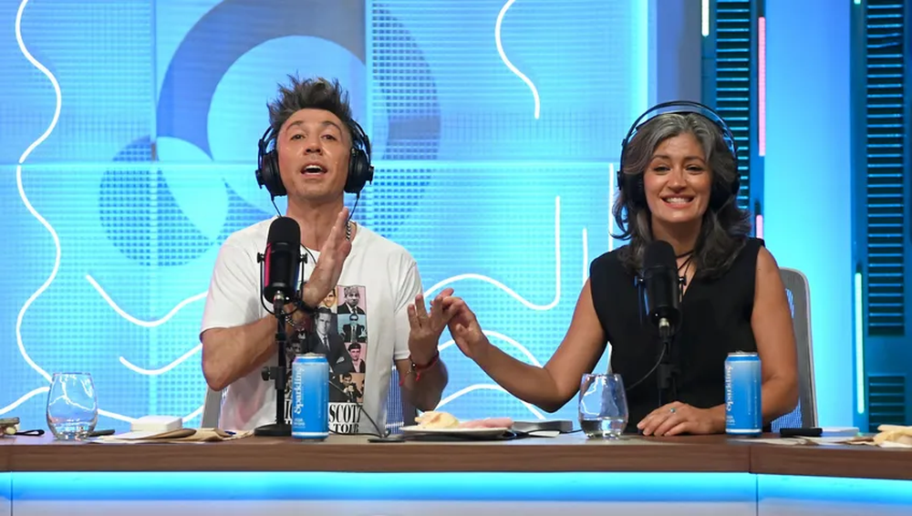 Carla Conte habló de su nueva relación, con el famoso productor teatral.