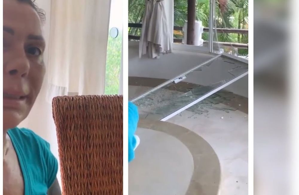 Alejandra Guzmán mostró los destrozos que hizo el temblor en su casa