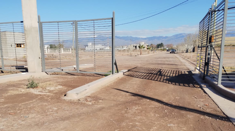 Idandi SA no tiene actualmente obras ni proyectos habilitados en Guaymallén. En la foto, el inconcluso barrio privado Las Cumbres. | Foto: gentileza
