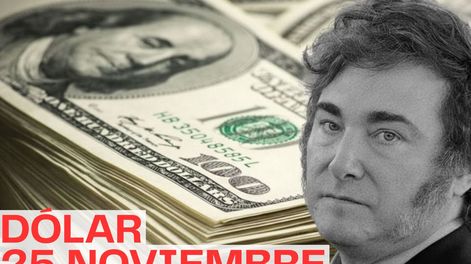 Está confirmado el precio que tendrá el dólar cuando abran los bancos este martes 25 de noviembre