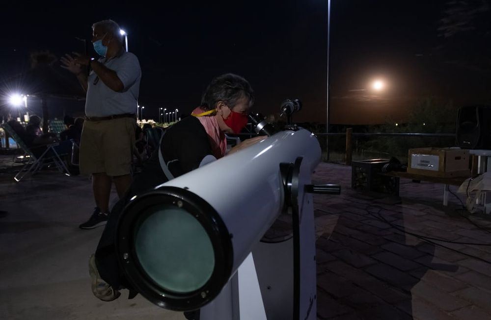 Astroturismo.Foto: Ignacio Blanco / Los Andes