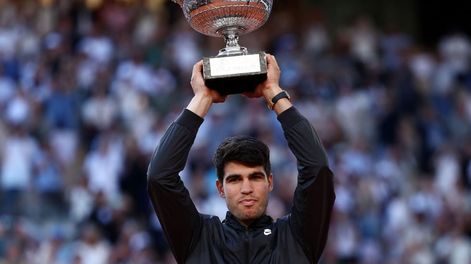 Carlos Alcaraz obtuvo su primer Roland Garros