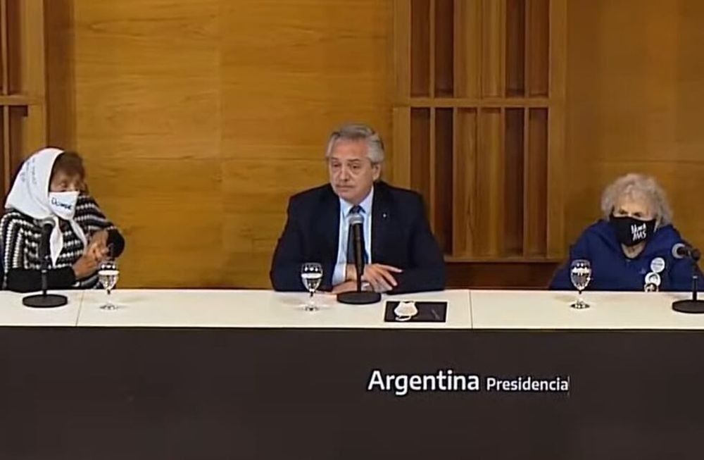 El presidente encabezó el acto del Día Nacional de la Memoria por la Verdad y la Justicia