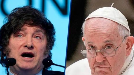 El Papa Francisco llamó por teléfono a Milei este martes.