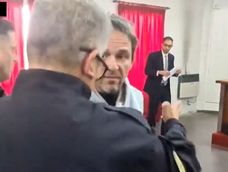 Así fue detenido a Claudio Contardi, expareja de Julieta Prandi.