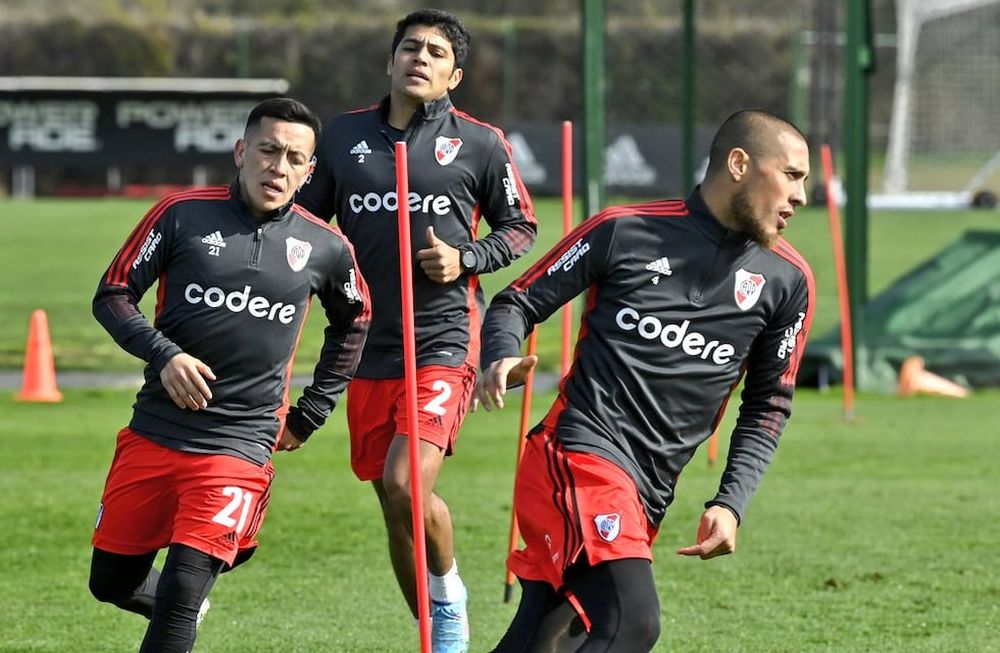 Esequiel Barco sería títular el próximo domingo en River Plate. / Gentileza.