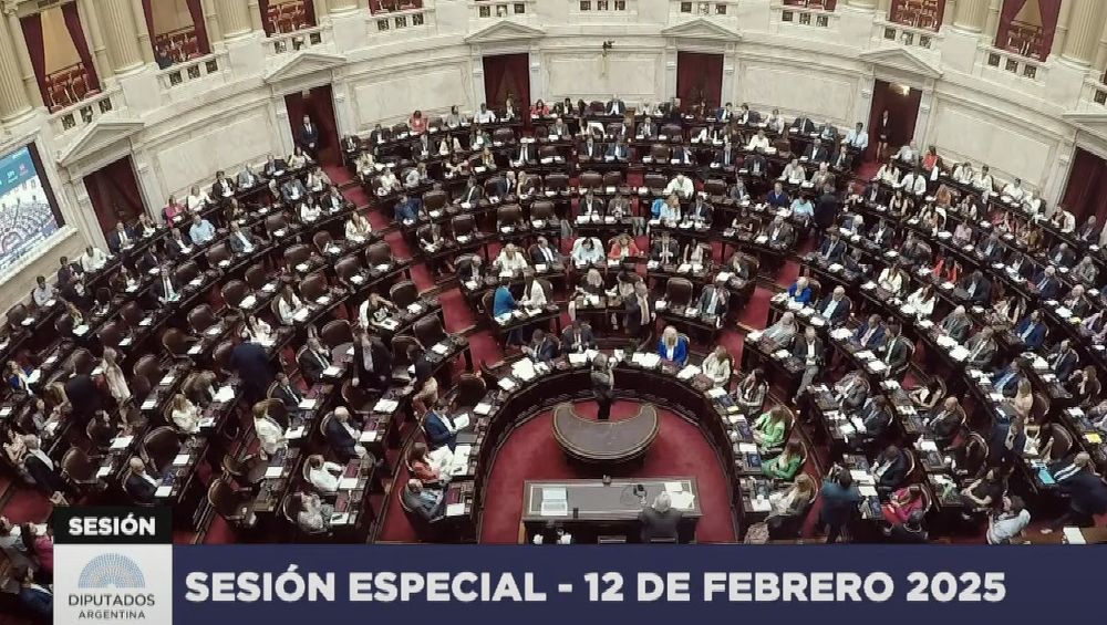 Ficha Limpia: Diputados debate el proyecto de ley que complicaría a Cristina en 2025 (Captura de video)