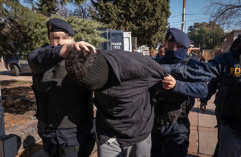 Diego Armando Caballero será juzgado por el  femicidio de Agostina Trigo. | Foto: Ignacio Blanco / Los Andes