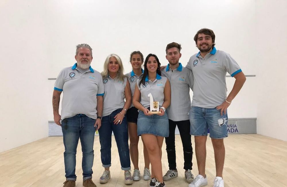 Gran logro mendocino en el squash femenino